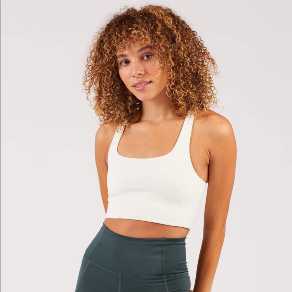 Girlfriend Collective Paloma Bra White